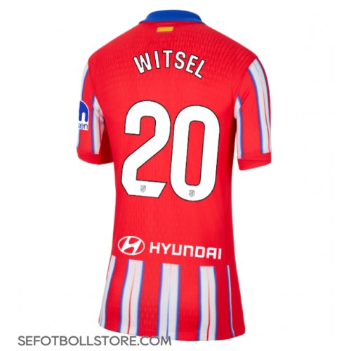 Atletico Madrid Axel Witsel #20 Replika Hemmatröja Dam 2024-25 Kortärmad